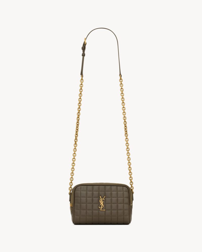 YSL Cassandre Matelassé Carré Camera Bag in Lambskin