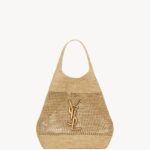 YSL Icare In Raffia