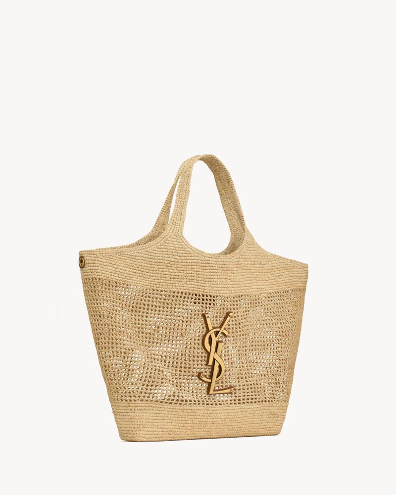 YSL Icare In Raffia - Image 6