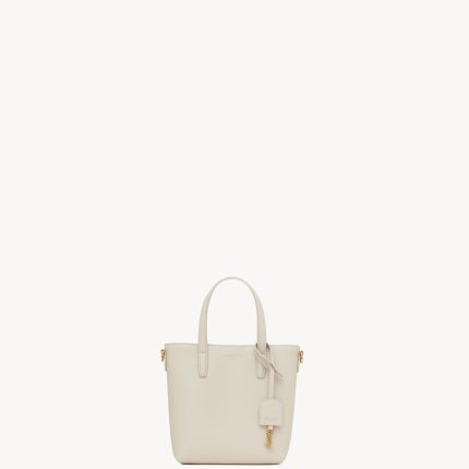 YSL Mini Toy Shopping Saint Laurent in Box Leather