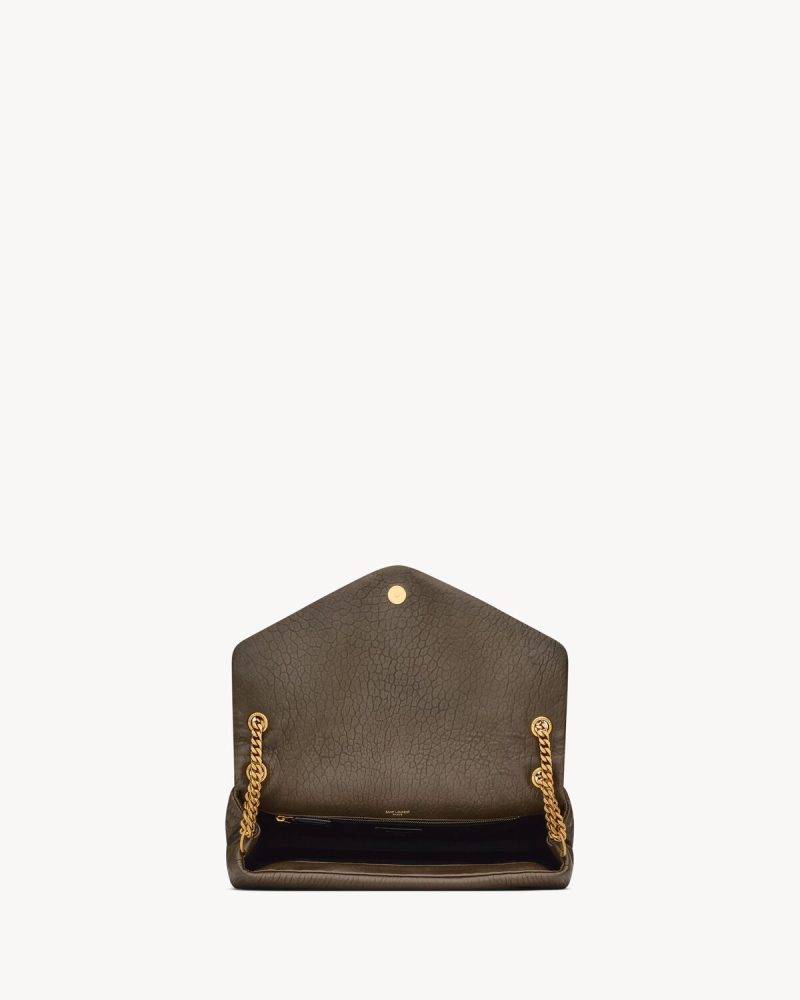 YSL Calypso Large in Grained Lambskin - Image 3