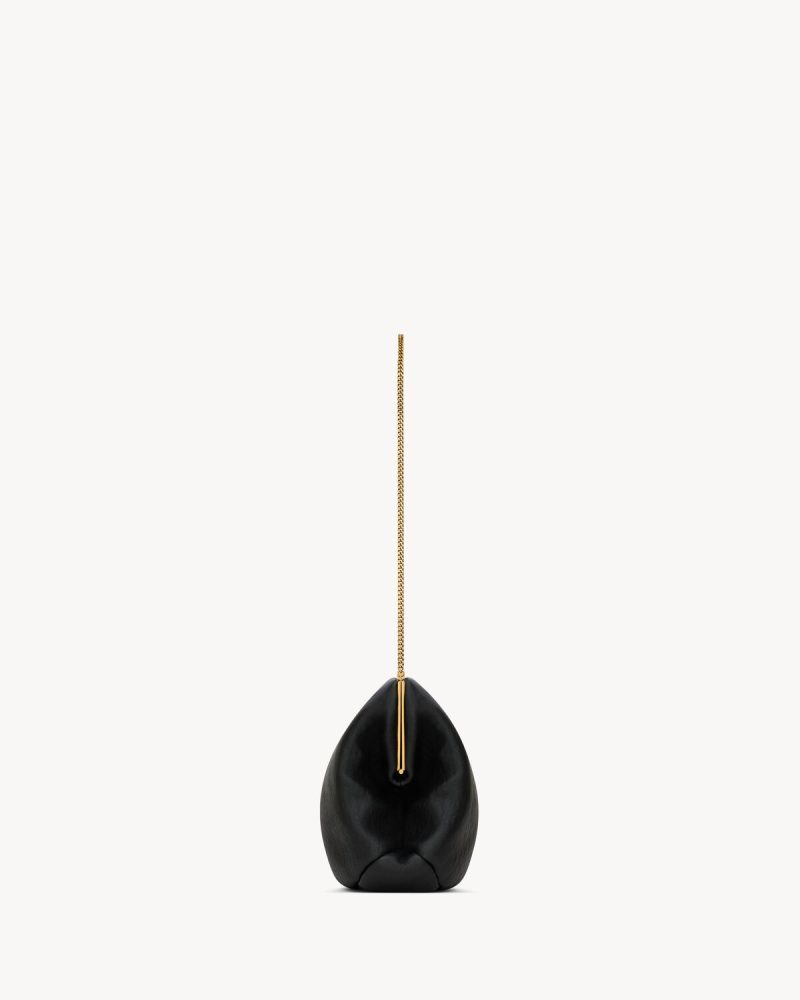 YSL Saint Laurent Clutch Large In Lambskin - Image 4