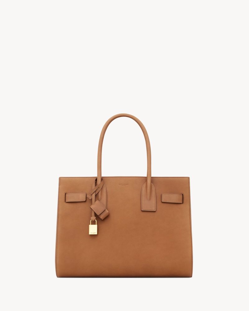 YSL Sac De Jour In Supple Vegetable Leather – Large