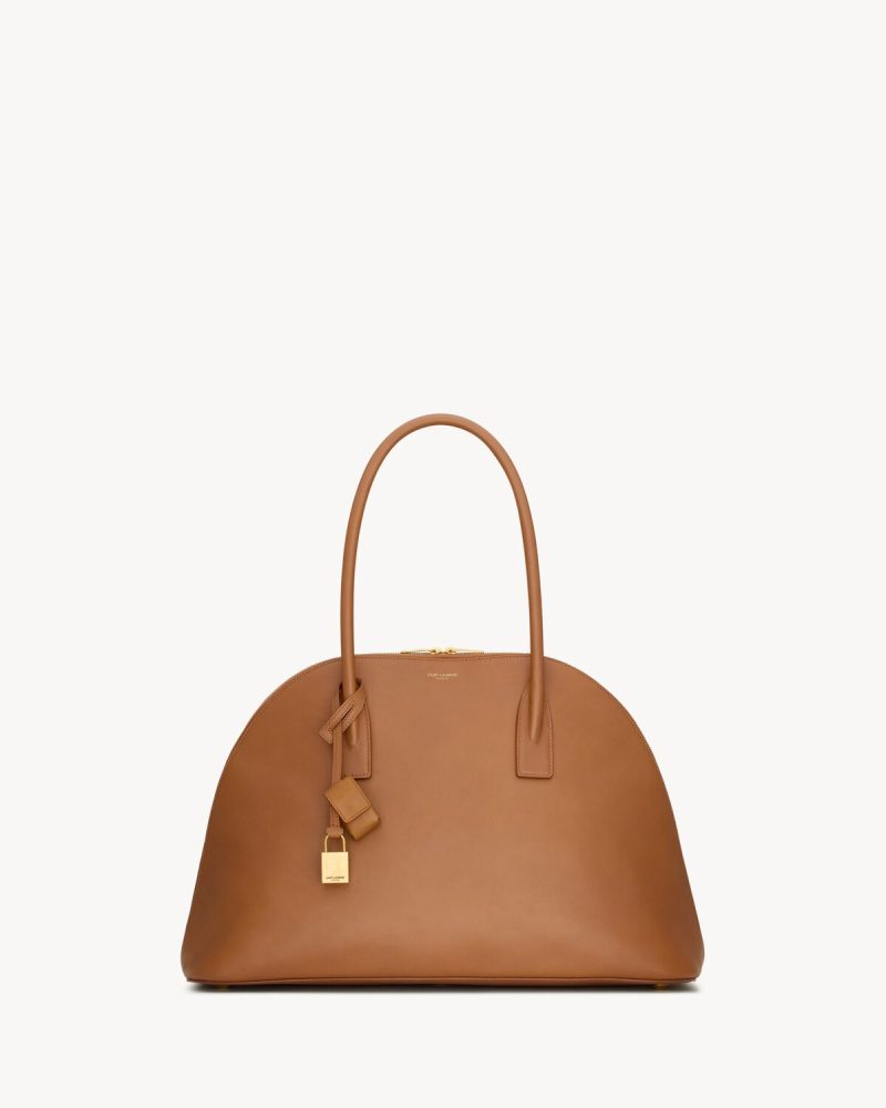 YSL Duffle Sac De Jour In Supple Grained Leather