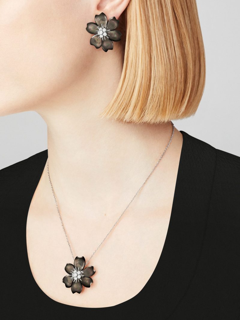 Rose de No?l earrings, mini model - Image 4