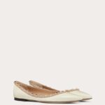 PATENT ROCKSTUD BALLET FLAT