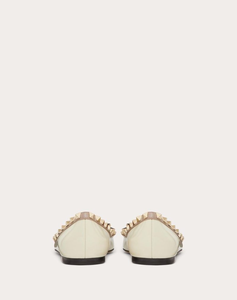 PATENT ROCKSTUD BALLET FLAT - Image 4