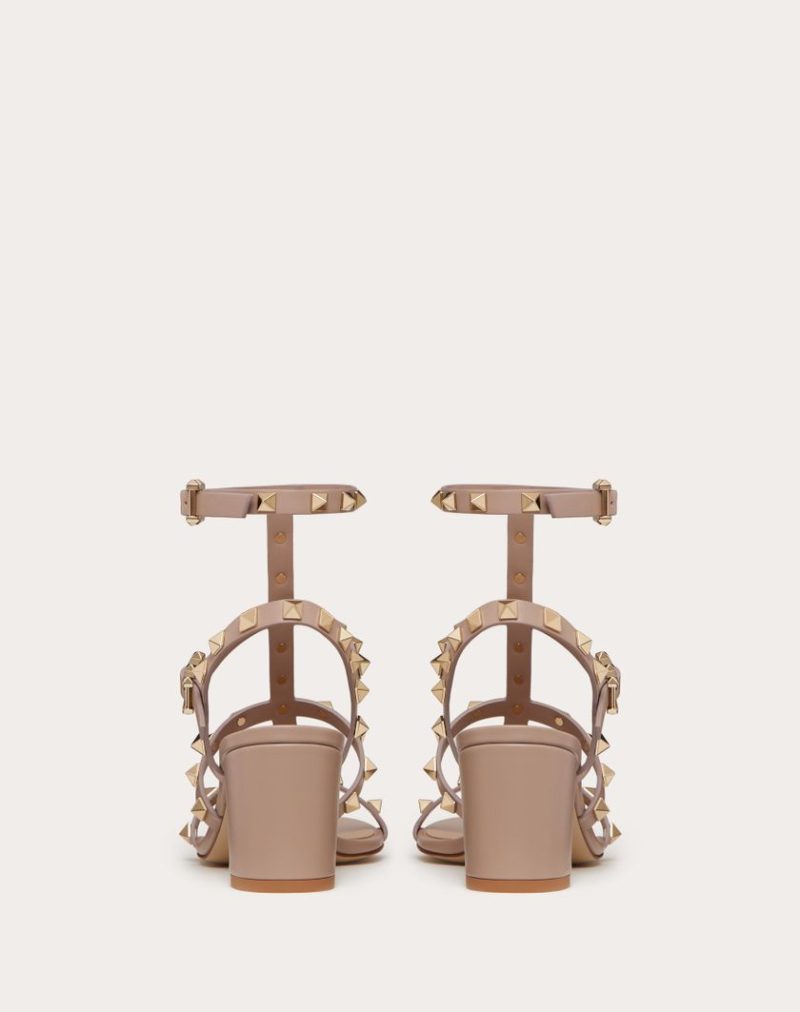 ROCKSTUD CALFSKIN ANKLE STRAP SANDAL 60 MM - Image 4