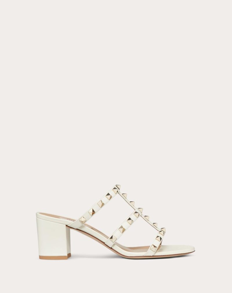 ROCKSTUD CALFSKIN LEATHER SLIDE SANDAL 60 MM - Image 6