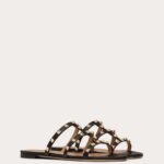 ROCKSTUD FLAT SLIDE SANDAL
