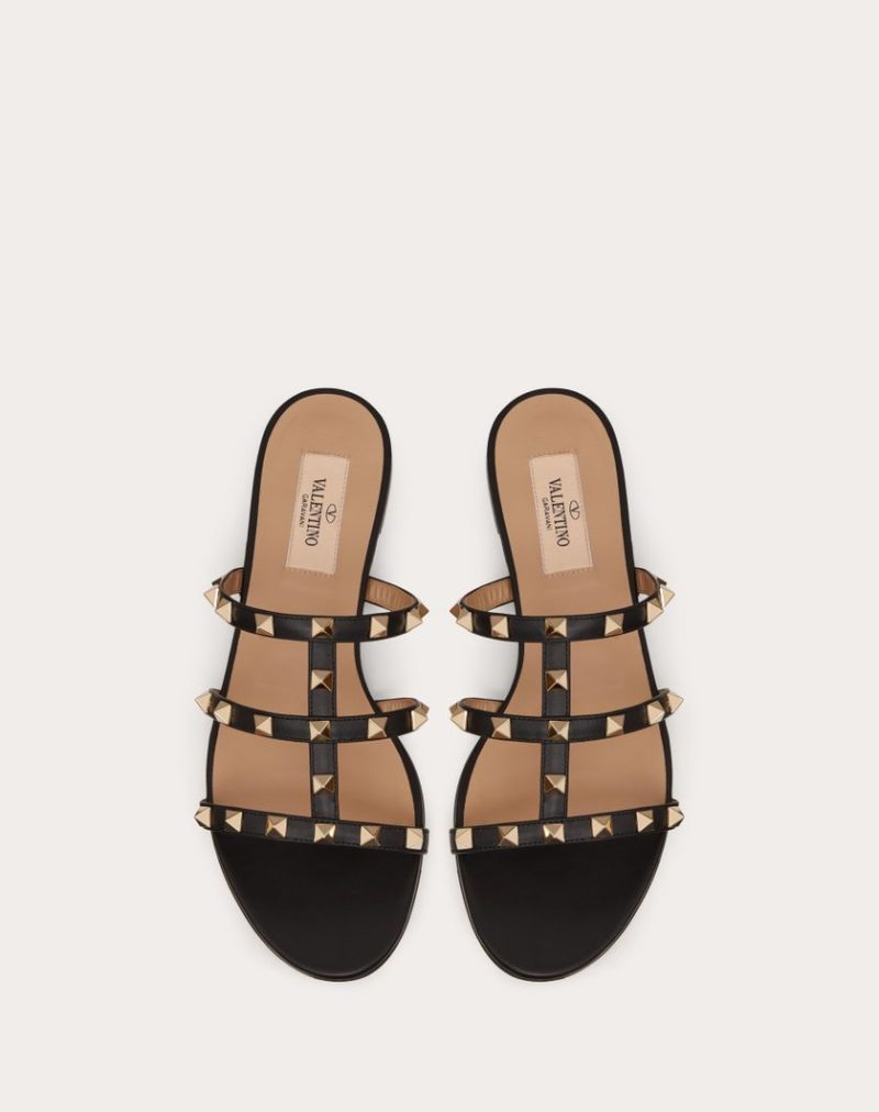 ROCKSTUD FLAT SLIDE SANDAL - Image 4