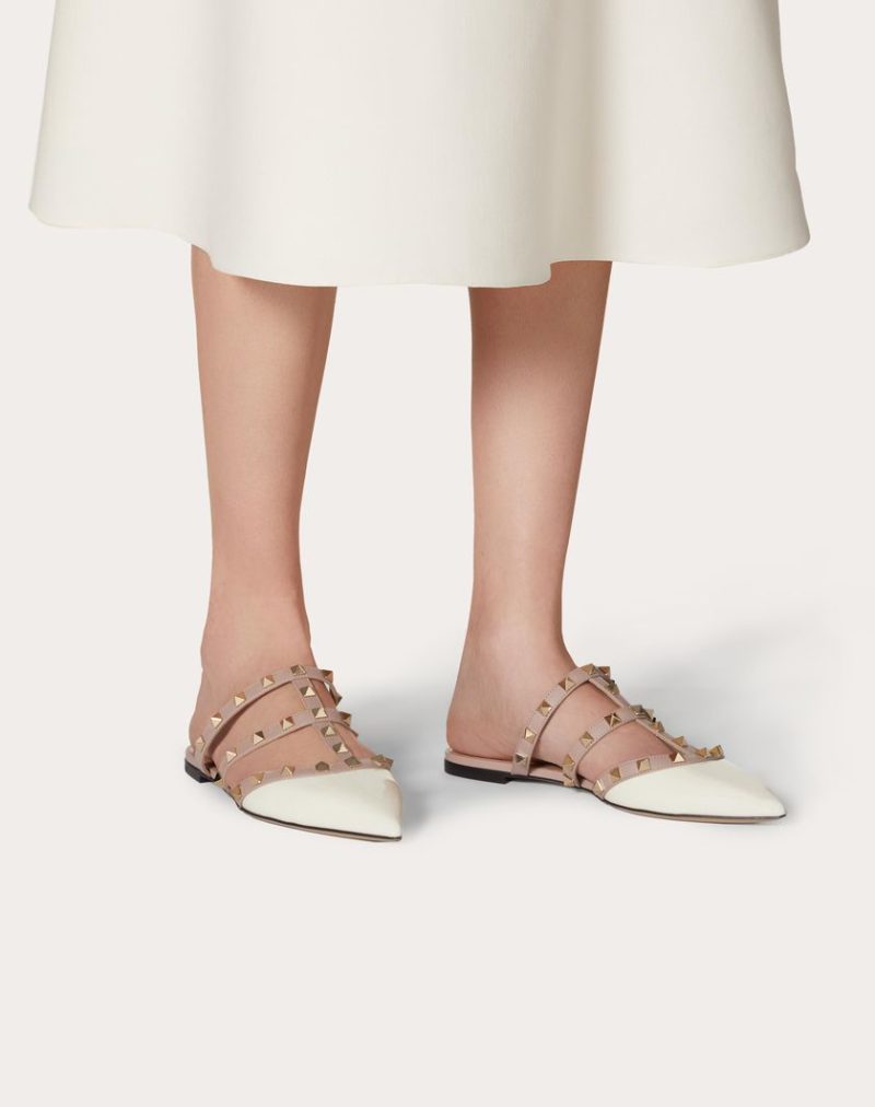 ROCKSTUD PATENT-LEATHER MULE - Image 2