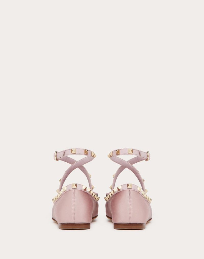 ROCKSTUD SATIN BALLERINA - Image 5