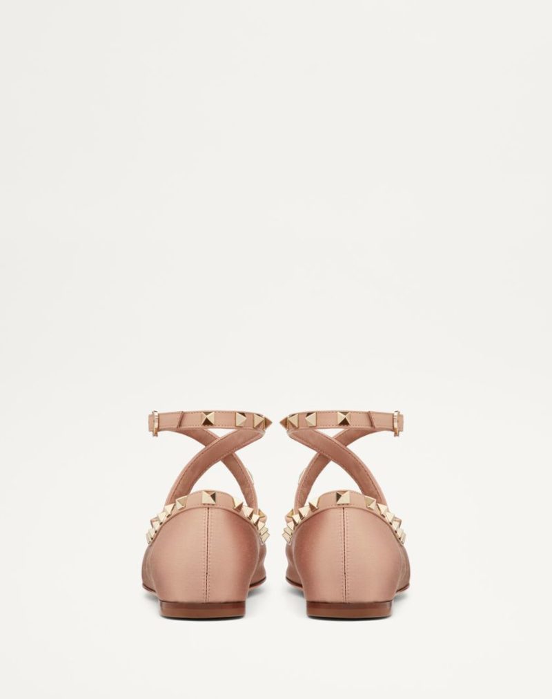 ROCKSTUD SATIN BALLERINA - Image 5
