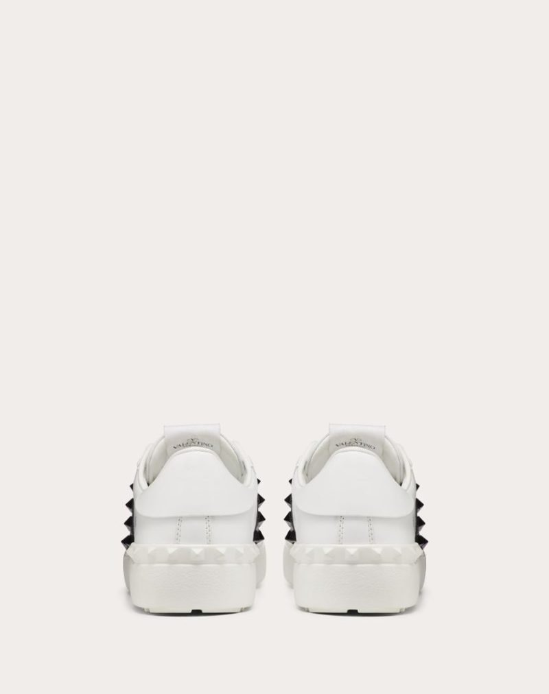 ROCKSTUD UNTITLED SNEAKER IN CALFSKIN LEATHER WITH TONAL STUDS - Image 5