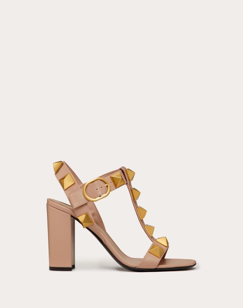 ROMAN STUD CALFSKIN SANDAL 90 MM - Image 6