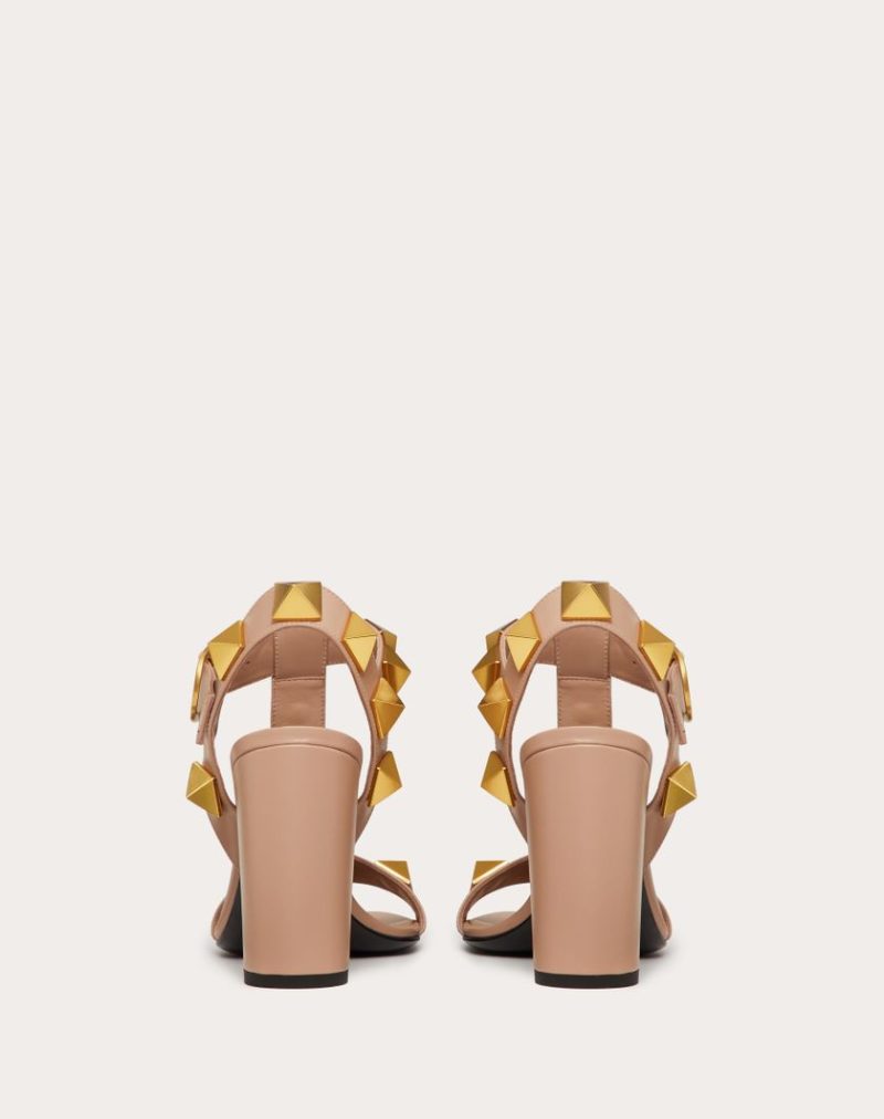 ROMAN STUD CALFSKIN SANDAL 90 MM - Image 5