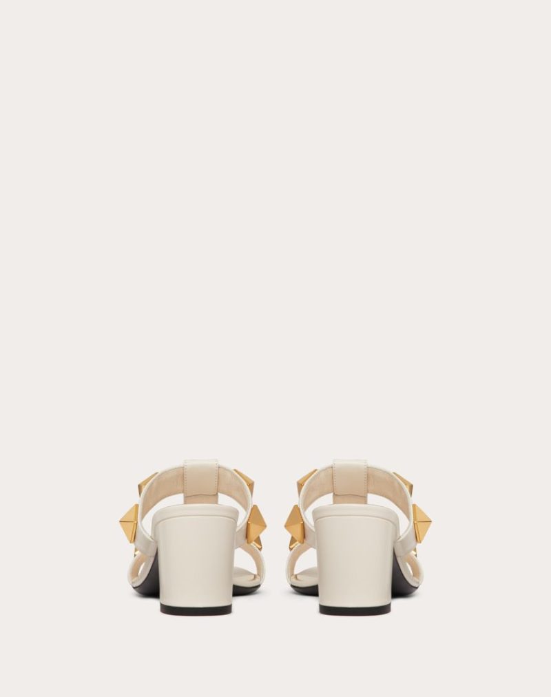 ROMAN STUD CALFSKIN SLIDE SANDAL 60 MM - Image 5