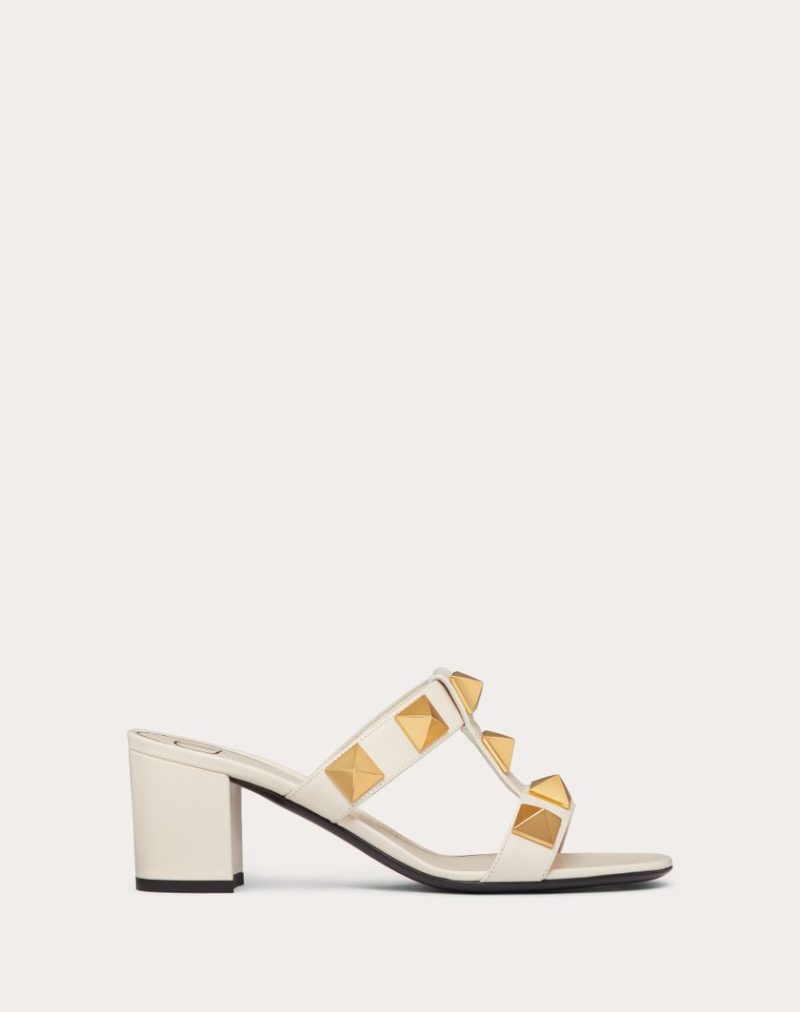 ROMAN STUD CALFSKIN SLIDE SANDAL 60 MM - Image 6