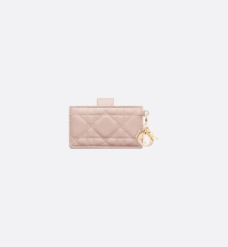 Lady Dior Jasmine Card Holder - Image 4