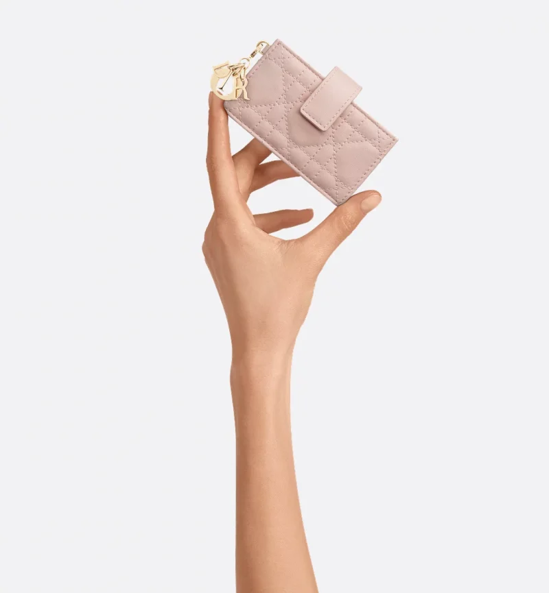 Lady Dior Jasmine Card Holder - Image 6