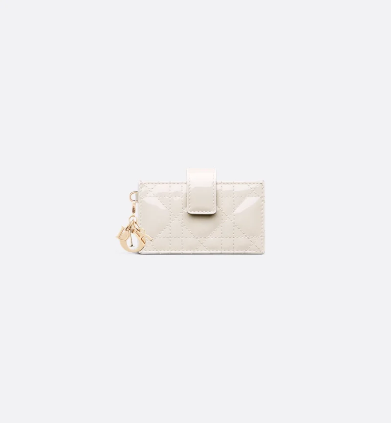 Lady Dior Jasmine Card Holder