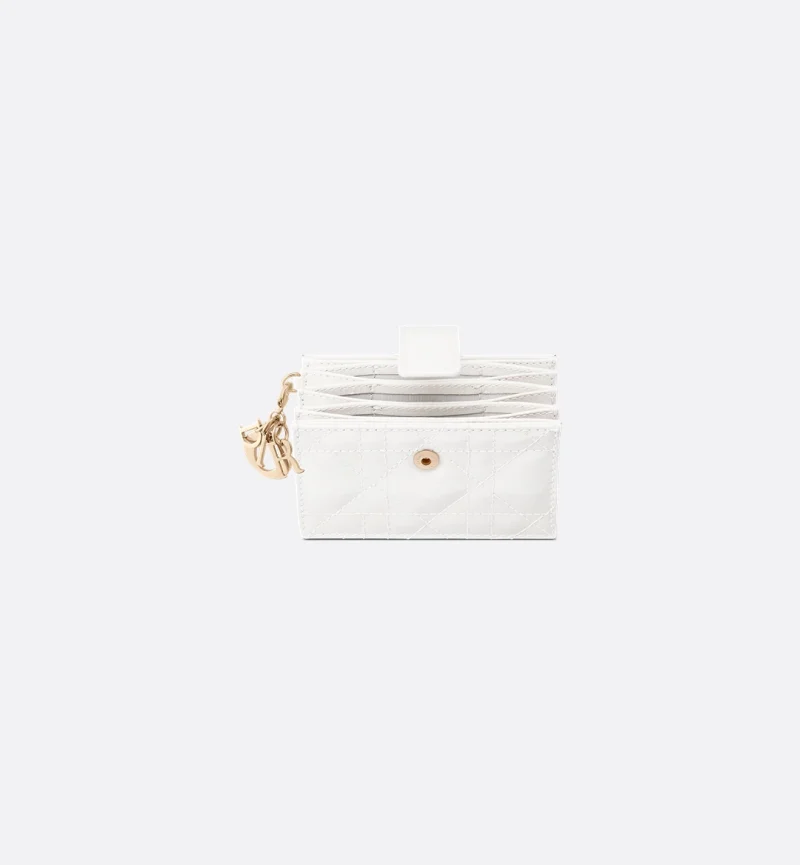 Lady Dior Jasmine Card Holder - Image 3