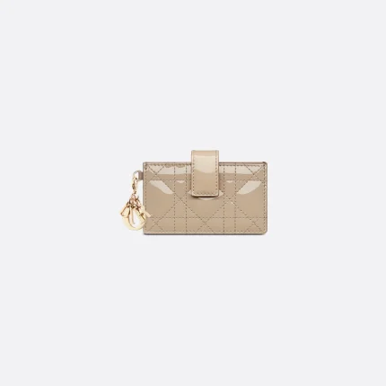 Lady Dior Jasmine Card Holder