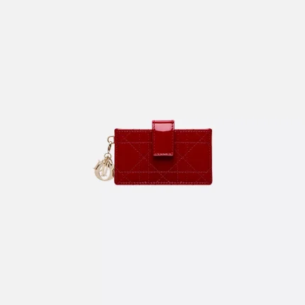 Lady Dior Jasmine Card Holder