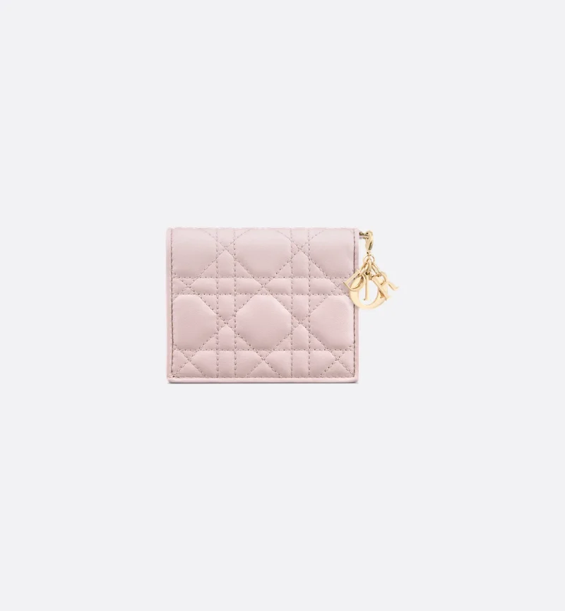 Mini Lady Dior Gardenia Wallet - Image 5