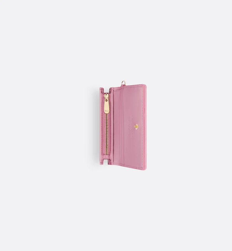 Mini Lady Dior Gardenia Wallet - Image 3