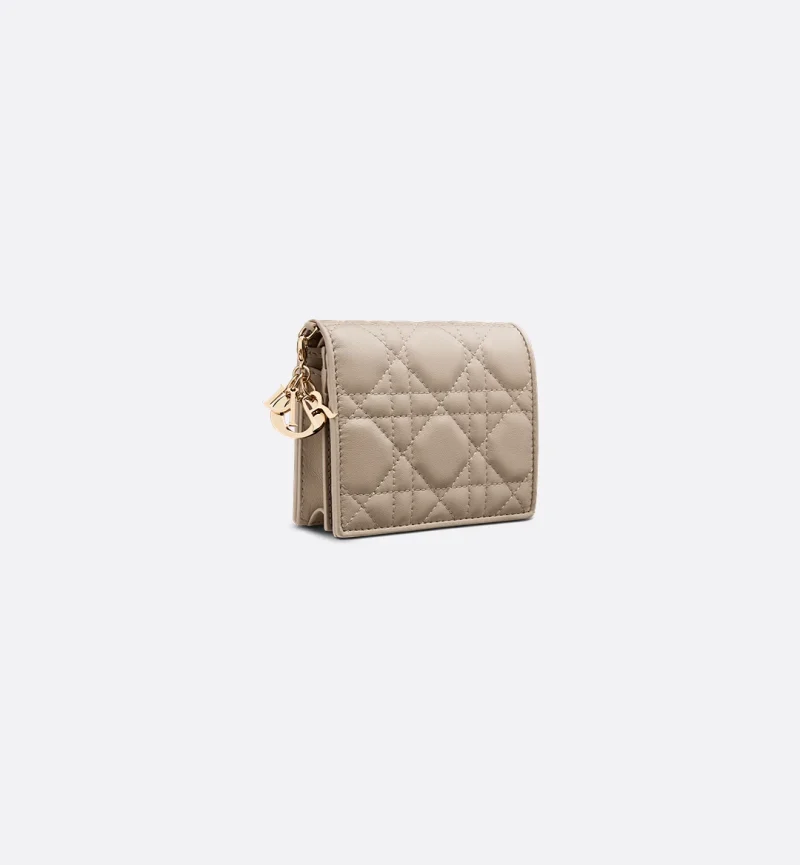 Mini Lady Dior Gardenia Wallet - Image 2
