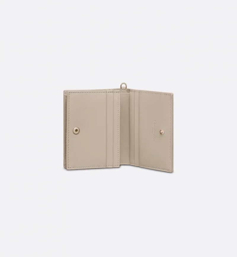 Mini Lady Dior Gardenia Wallet - Image 4
