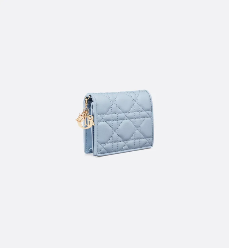 Mini Lady Dior Gardenia Wallet - Image 2