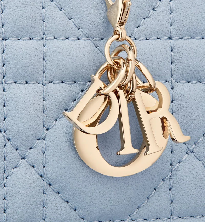 Mini Lady Dior Gardenia Wallet - Image 6