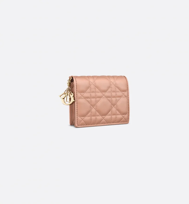 Mini Lady Dior Gardenia Wallet - Image 2