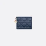 Mini Lady Dior Gardenia Wallet