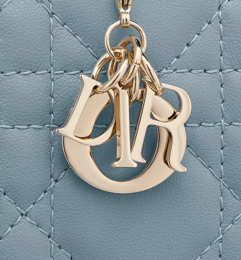 Mini Lady Dior Gardenia Wallet - Image 6