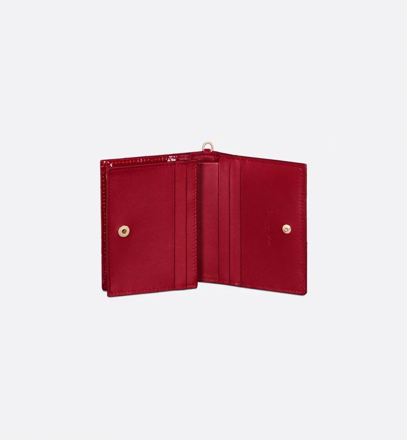 Mini Lady Dior Gardenia Wallet - Image 4