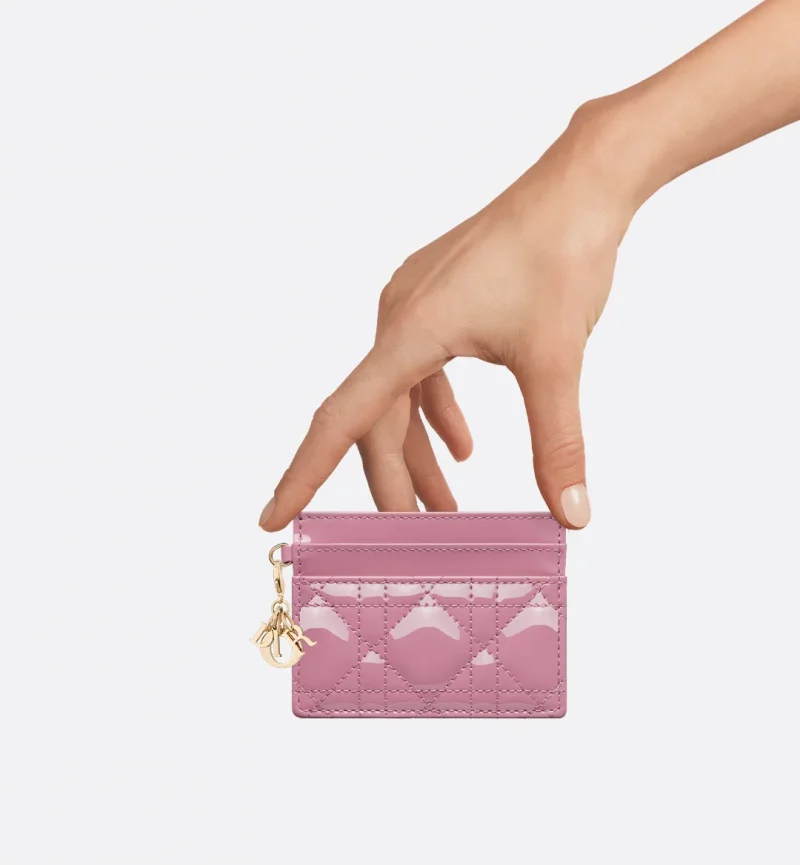 Lady Dior Freesia Card Holder - Image 3