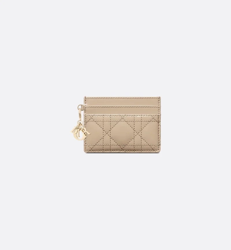 Lady Dior Freesia Card Holder