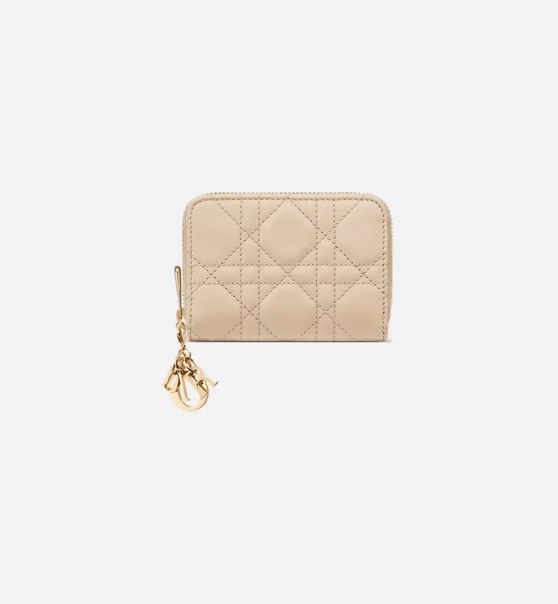 Small Lady Dior Voyageur Coin Purse