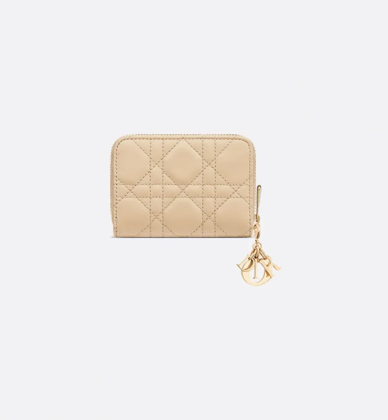 Small Lady Dior Voyageur Coin Purse - Image 4