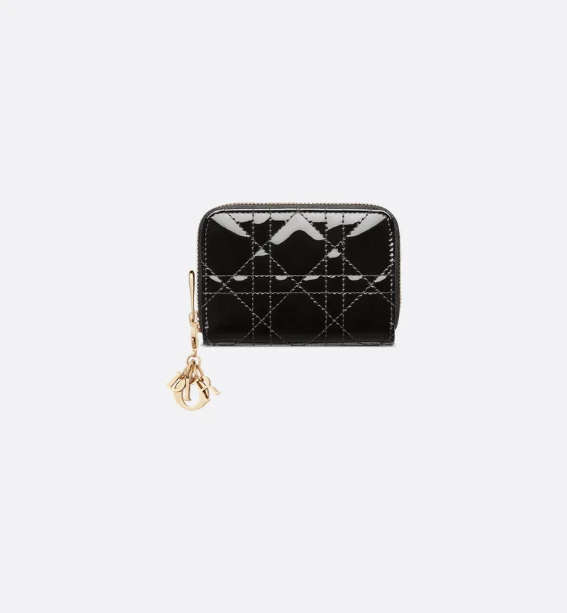 Small Lady Dior Voyageur Coin Purse