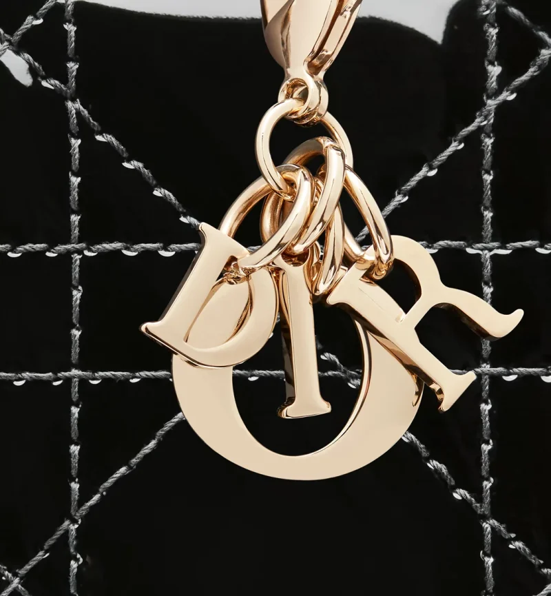Small Lady Dior Voyageur Coin Purse - Image 5