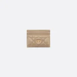 Dior Caro Freesia Card Holder