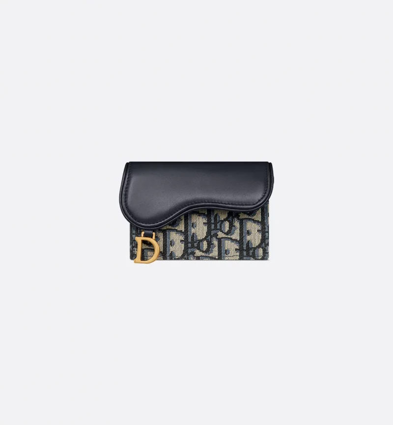 Saddle Bloom Card Holder