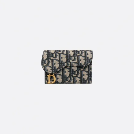 Saddle Bloom Card Holder