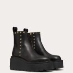 UNIQUEFORM CALFSKIN ANKLE BOOT 85 MM