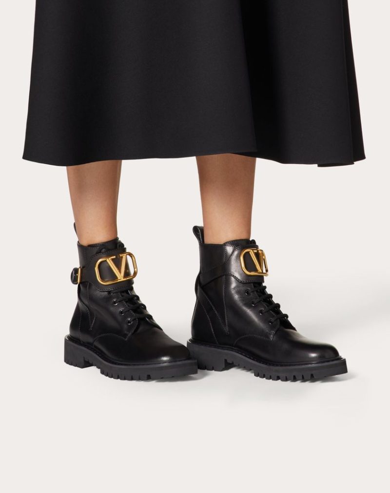 VLOGO SIGNATURE CALFSKIN COMBAT BOOT 35MM / .8 IN. - Image 6
